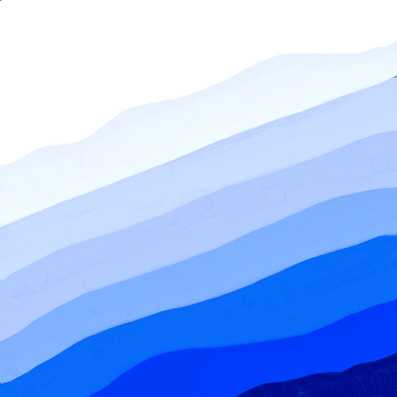 Navy to White Gradient Wall Art – Printable Home Décor-