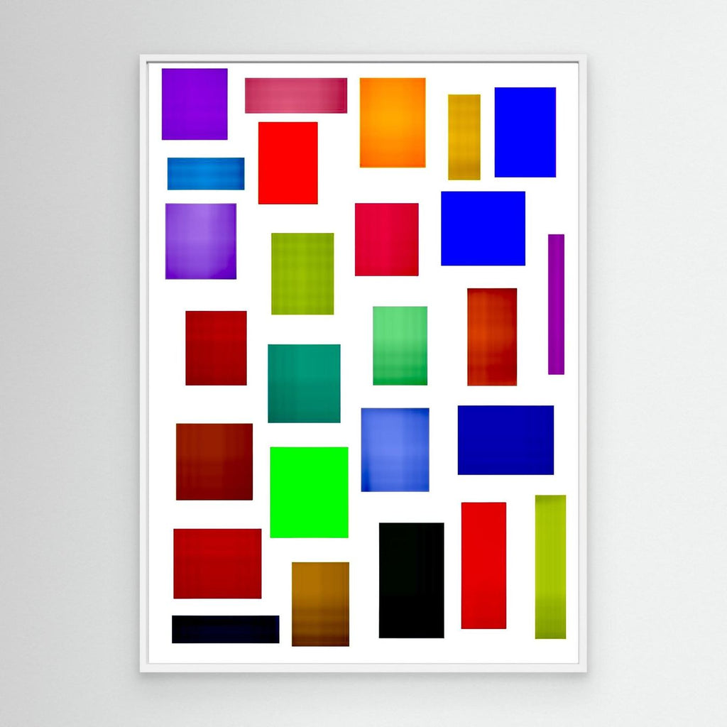 Digital Wall art - White Background - CANVAS