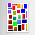 Digital Wall art - White Background - CANVAS
