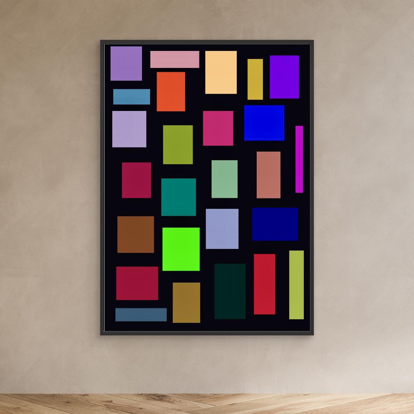Geometric Digital Wall Art