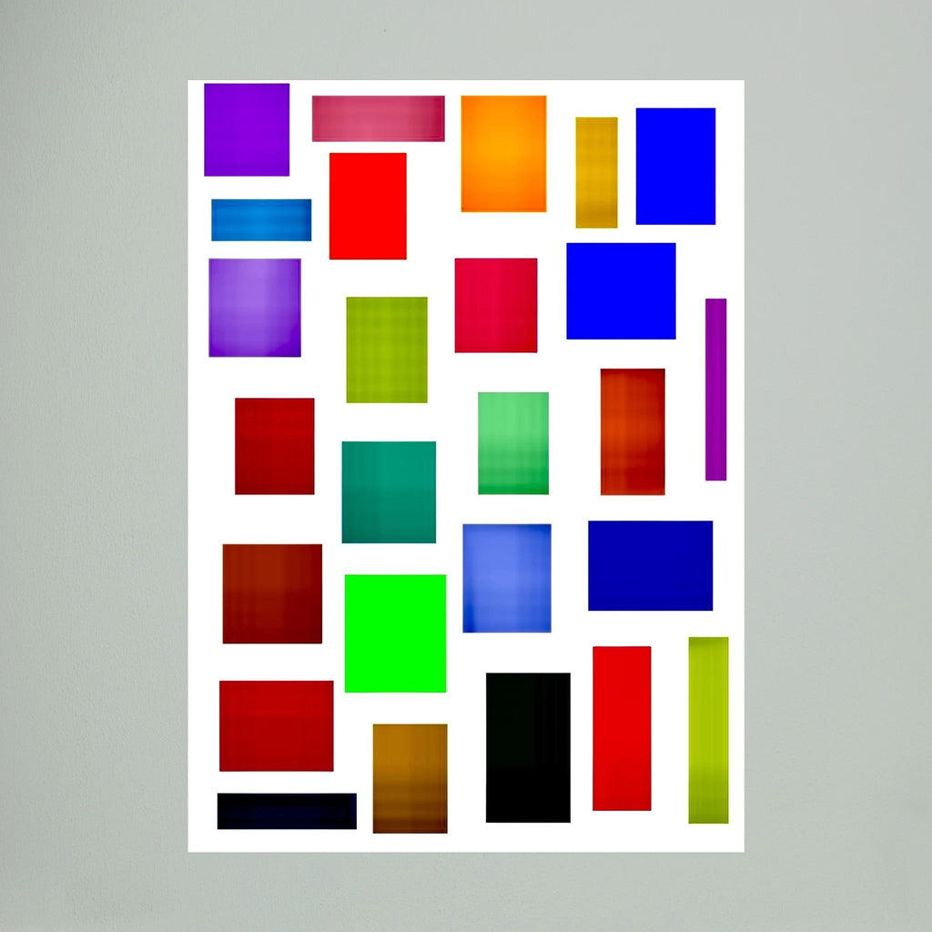 Digital Wall art - White Background - CANVAS 55 x 40 cm / 21 x 15″