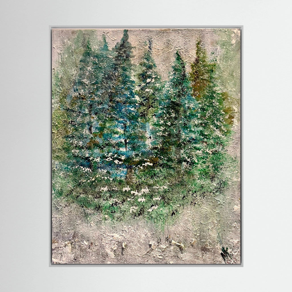 Frosty Firs - CANVAS - ( Several size and frame options)