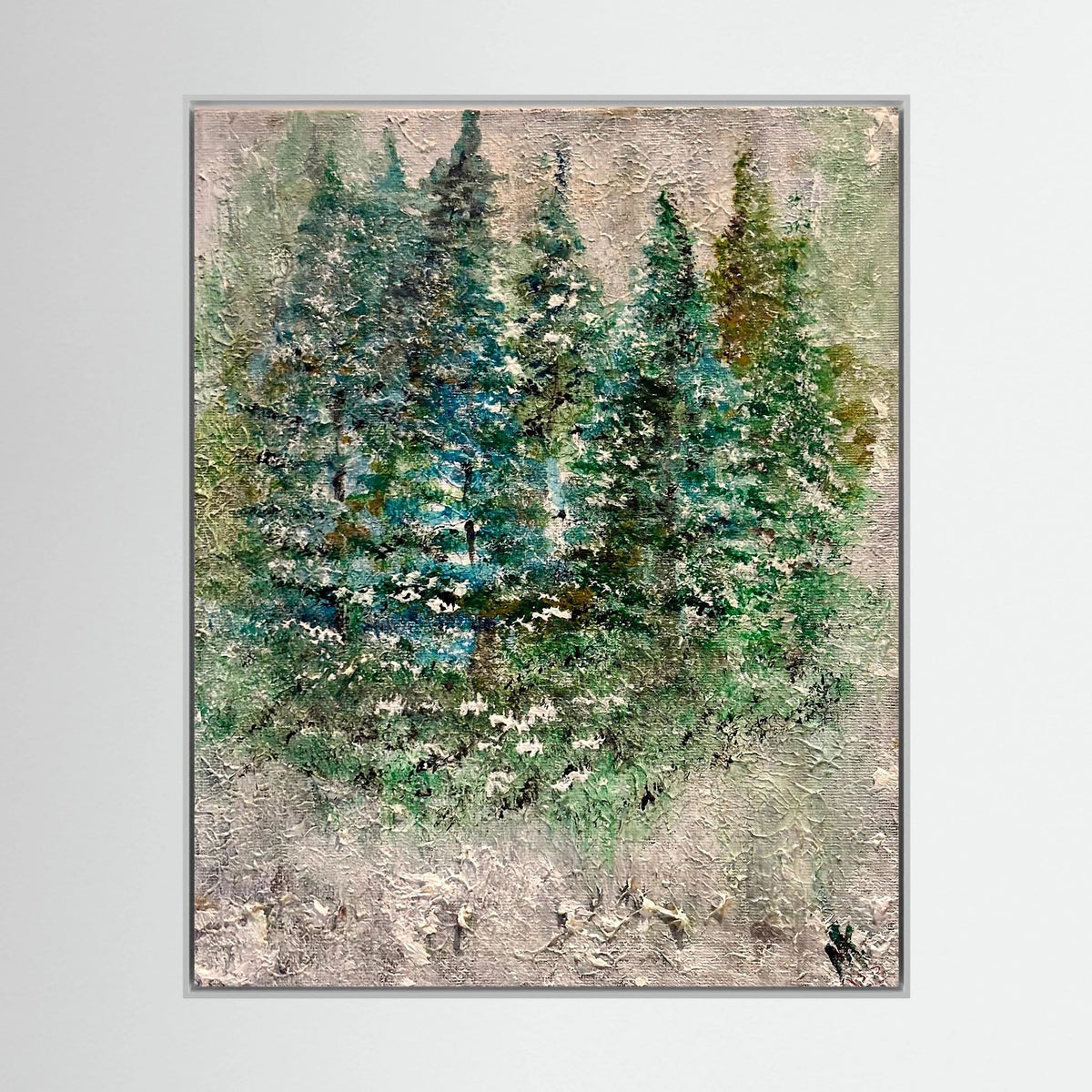 Frosty Firs - CANVAS - ( Several size and frame options)